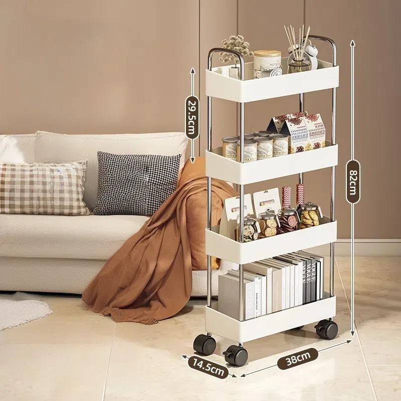 Blanc 4 couches 14,5*38*82CM