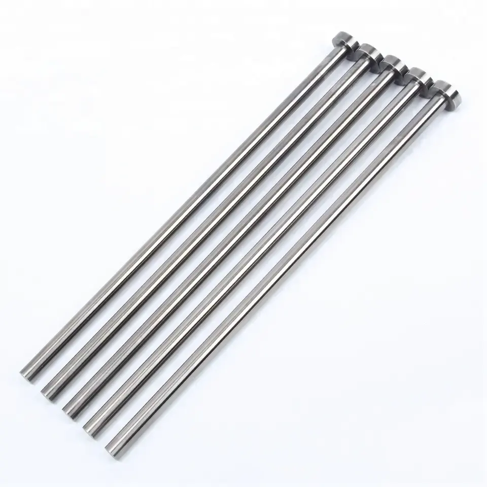 Nhựa molde bước thẳng cho hasco ejector pin tay áo chân Misumi tiêm khuôn DME ejector pins