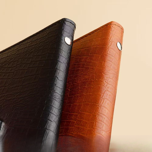 Vintage Leather Creative Student Diary Printed Password Notepad Ledger <strong>Notebook</strong> - Product Image 2