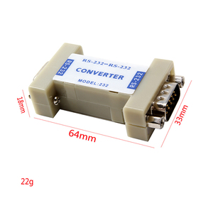 Convertidor de alto rendimiento RS232 a 232, dispositivo macho a hembra, rs232 - Product Image 4