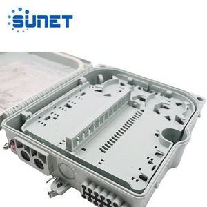 Caja de distribución de fibra óptica de 12 núcleos 4G/5G/WiFi Puerto compatible Terminal FTTH Panel de conexión de fibra Infraestructura de red - Product Image 6