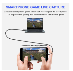 Abbastanza stock di nuovo 1080P HD scheda di acquisizione Video USB 2.0 per gioco Video Live Streaming strumento di registrazione del gioco USB femmina e doppio cavo USB - Product Image 4