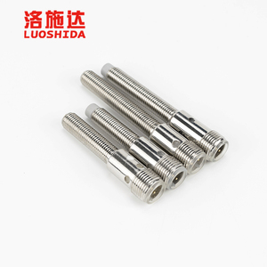 LUOSHIDA M8 de alta precisión con conector M12 Sensor de proximidad inductivo Sensor empotrado y no empotrado NPN PNP - Product Image 5