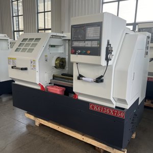 ANDUUK precio de fábrica Horizontal CK6136 * 750/1000 fabricante máquina de torno cnc paralelo torno CNC de escritorio automático - Product Image 2
