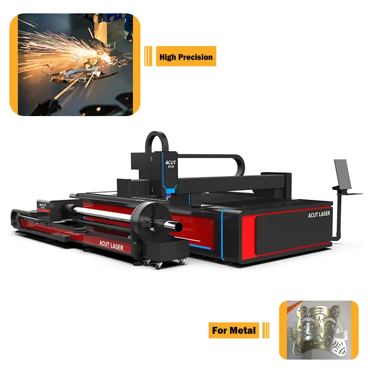 Machine de découpe laser en fibre métallique, taille de routeur 1530 w, 1000w, 1500w, 2000w, 3000w, livraison directe depuis l'usine