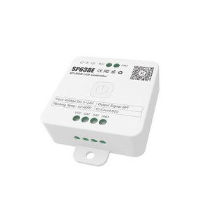 SP638E SPI RGB светодиодный контроллер DC5-24V 600 пикселей Dream Color Strip светодиодный музыкальный диммер контроллер - Product Image 1