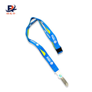 Chất lượng cao ly khai tùy chỉnh in lụa Logo Polyester <span class=keywords><strong>Airbus</strong></span> Lanyard - Product Image 3