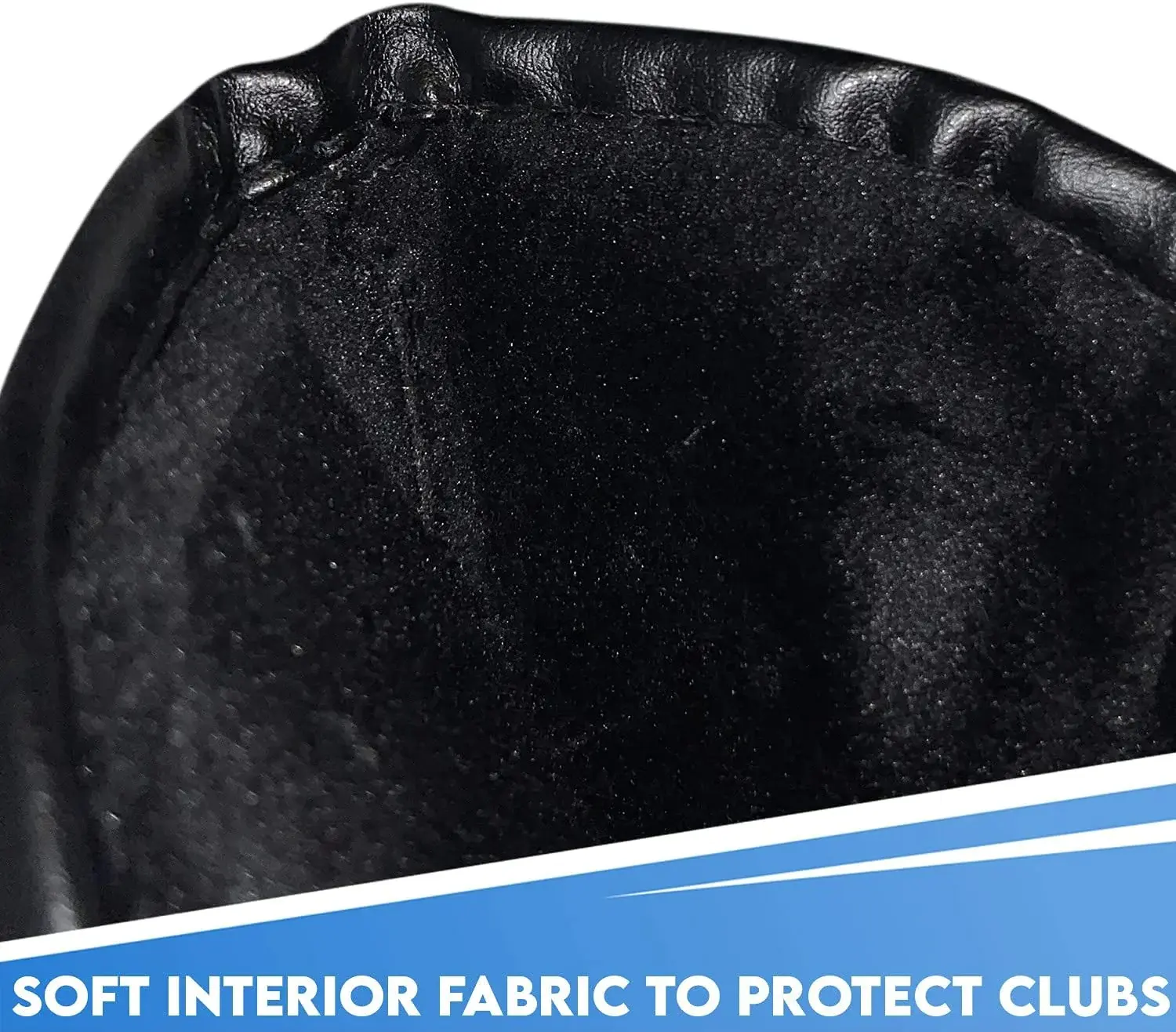 Yopral Premium cuir magnétique Golf fer couverture couvre-chef 10pc fer Wedge Golf Club tête couvre ensemble