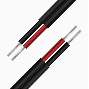 Cheap Price <strong>Dual</strong> <strong>Cores</strong> XLPO Insulated Solar Panel Cable 0.6/1kv Tinned Stranded Copper Conductor Photovoltaic <strong>Wires</strong> - Product Image 1