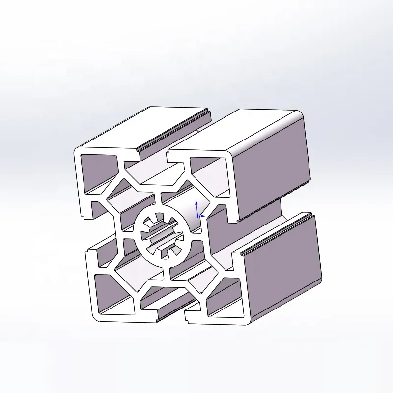 กรอบหน้าต่างอุตสาหกรรม7075 4080 4040 T-Slot System 20อลูมิเนียม Anodize 2060 Reducer โปรไฟล์ V เชิงเส้นมุมรางร่วม T