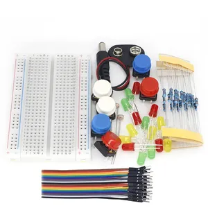 Starter Kit per R3 Mini Breadboard LED ponticello filo pulsante per arduino Kit per scuola scuola di formazione laboratorio - Product Image 2