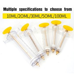 10ml/20ml/30ml/50ml/100ml jeringa veterinaria dosis ajustable vacuna inyector cerdo oveja jeringa de inyección - Product Image 2