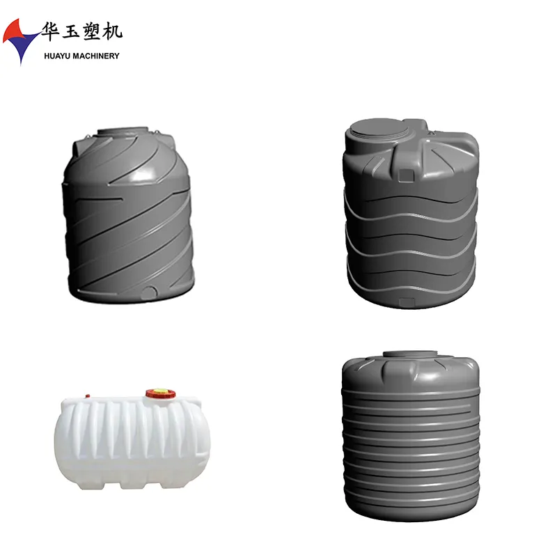 Huayu 5000L nhựa bể nước làm máy thổi khuôn máy