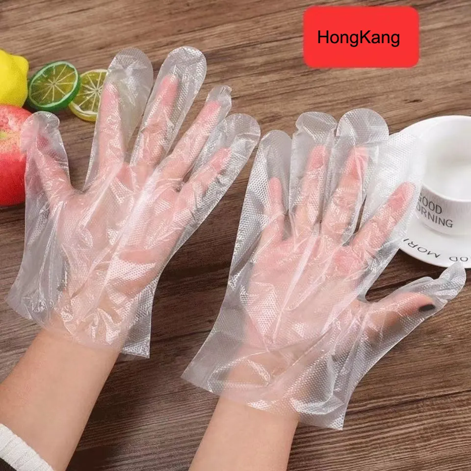 Gants jetables CPE/PE/LDPE gants nettoyage maison cuisine alimentaire étanche gants en plastique