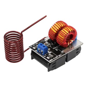 120W Mini ZVS máquina de calefacción DC 5-12V voltaje de entrada calentador inductivo módulo de fuente de alimentación de alta frecuencia - Product Image 2