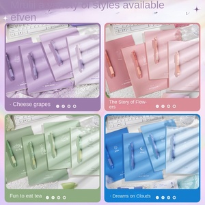 高颜值渐变加厚学校B5笔记本商务日记本记事本纸套学生印花线缝 - Product Image 4