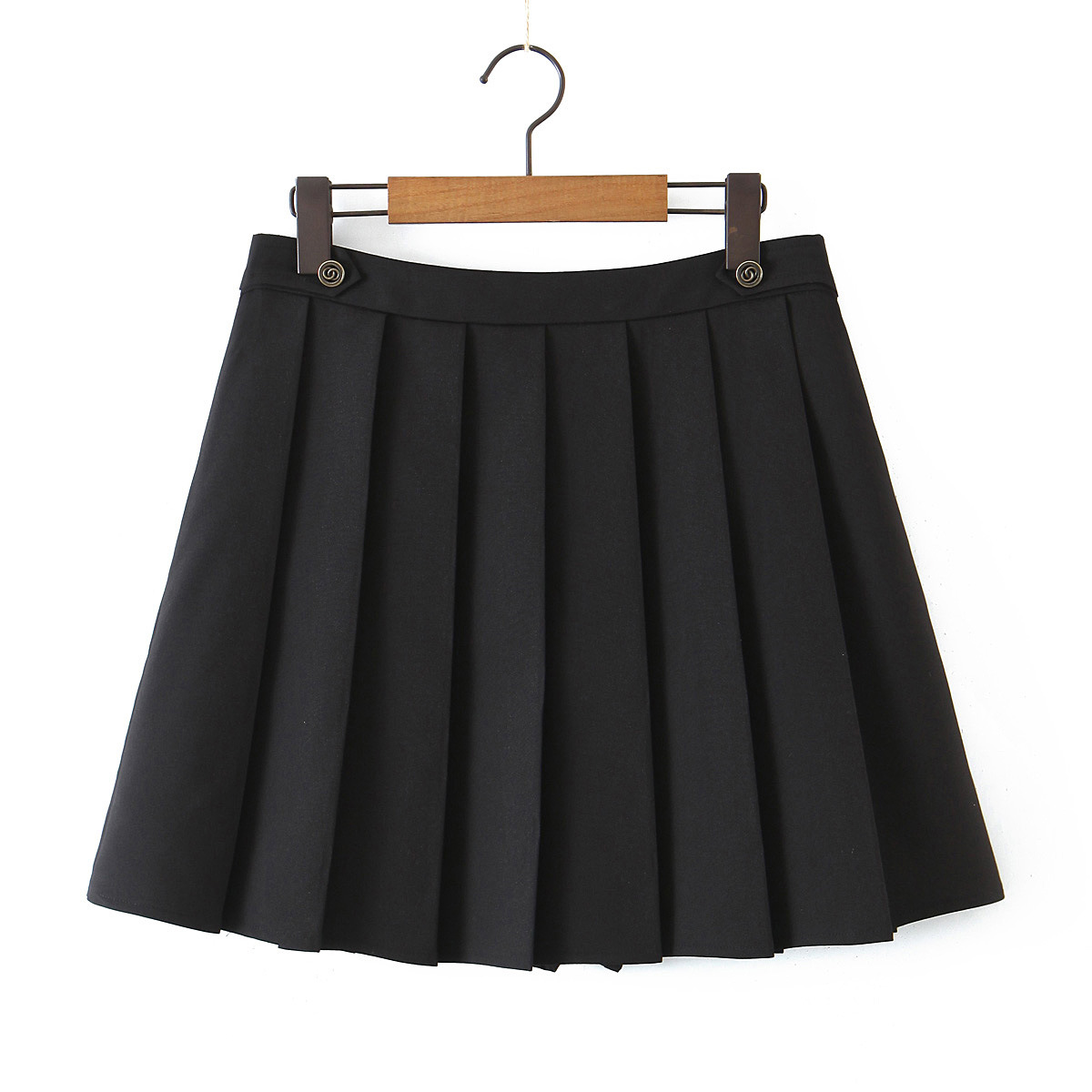 jupe plissée noire