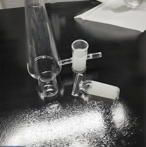 Nuevo multianalizador de tubo de combustión de vidrio de cuarzo transparente para aplicaciones de laboratorio, procesamiento de soldadura de corte por flexión incluido - Product Image 2