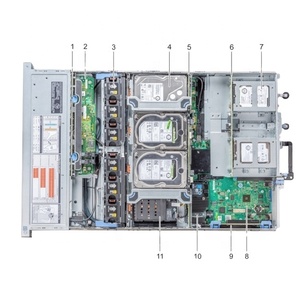 Servidor en rack DELLs PowerEdge R740XD 2U para red de sistema de servidor de computadora servidor OEM en rack 2u - Product Image 5