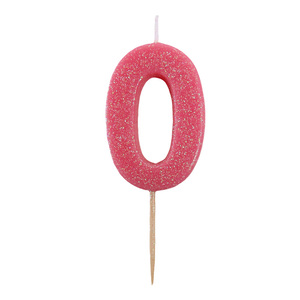 เทียนวันเกิดตัวเลข0-9สุขสันต์วันเกิดเทียนดิจิตอลสำหรับตกแต่งเค้ก - Product Image 1