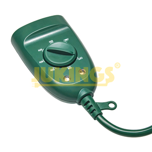 Wetterfeste 15A-Fernbedienungszeitschalter für Hausgarten 2 geerdete Steckdosen 2H/4H/6H/8H Countdown-Timer 125V Timer 110V. - Product Image 5