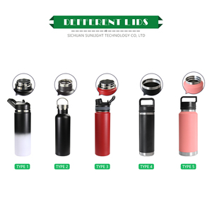 Thép không gỉ Thermos <span class=keywords><strong>Flask</strong></span> chân không cách nhiệt chai nước 32 oz thể thao chai nước biểu tượng tùy chỉnh kim loại chai nước cho món quà - Product Image 4