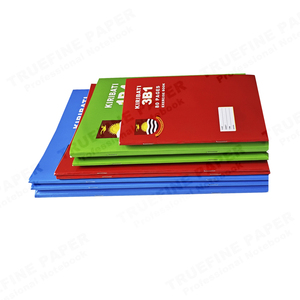 基里巴斯办公文具用品1B5 4C 72页笔记本1B4练习册80页A4练习册新品2025 - Product Image 4