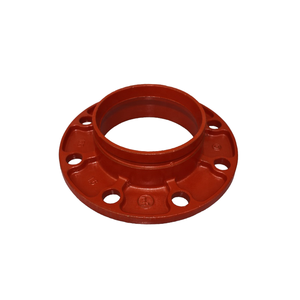 Nhà Máy Bán buôn miễn phí vận chuyển sắt dễ uốn phụ kiện rãnh mặt bích <span class=keywords><strong>Adapter</strong></span> gang mặt bích 1/4 "CE dễ uốn sắt mặt bích - Product Image 3