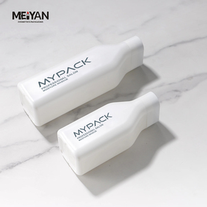 MYPACK Customized Soft Touch Shower Gel <strong>Container</strong> Hdpe <strong>Empty</strong> Plastic <strong>Rectangle</strong> Bottle with Disc Cap 200ml 300ml - Product Image 4