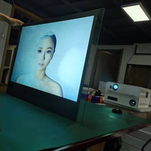 100% yepyeni orijinal stok PLC 3d Hologram çalar biber hayalet etkisi 3m Vikuiti arka projeksiyon filmi