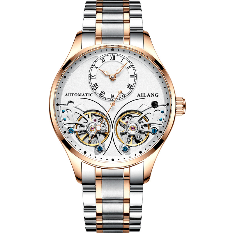 Rose gold silver