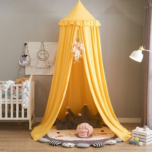 Wholesale No-Drilling Dome Tassel Bed Tent Lace Mosquito <strong>Net</strong> Canopy with Ceiling Game Installation-Free Bed Curtain <strong>Net</strong> - Product Image 1