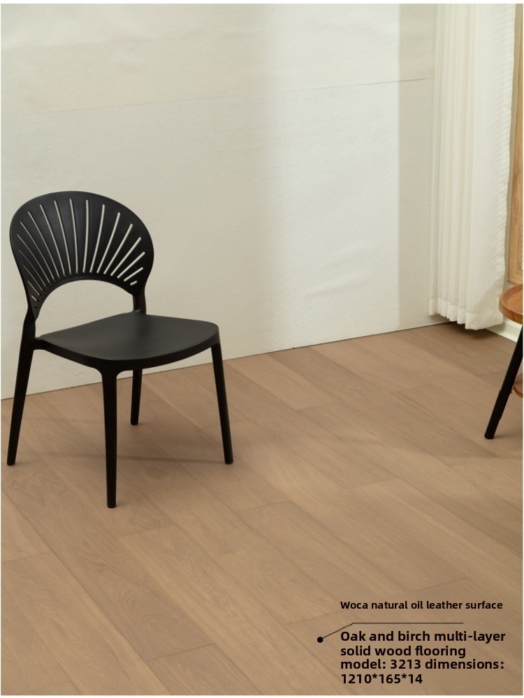 Oak 3213 leather finish