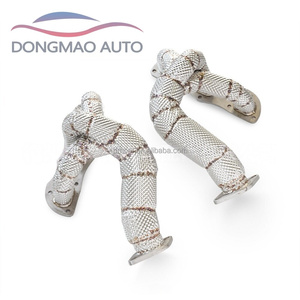 Подходит для Porsche 911 997/997.1 3,6 2004-2005 выпускной коллектор из нержавеющей стали автомобильная выхлопная труба - Product Image 3