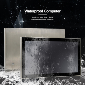 新しい高性能24インチ12th Gen I3 I5ワイド温度防水埋め込みタッチスクリーンPC工業用防水コンピュータ - Product Image 6