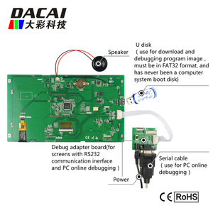 DACAI 10.1 "TFT LCD高速CPUモジュール (CTPシリアルスクリーン付き) - Product Image 3