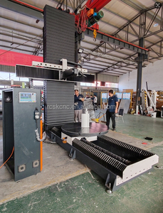 Rongchi Enrutador CNC de 5 ejes de alta velocidad para moldeo de espuma EPS Precio competitivo Syntec Control Motor Máquina de fabricación de espuma - Product Image 2