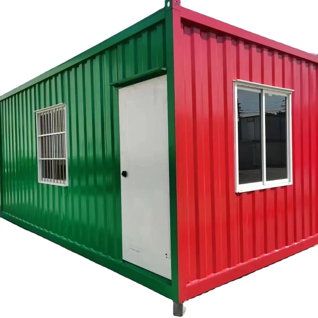 Casa contenedor de cartón corrugado, casa prefabricada movible