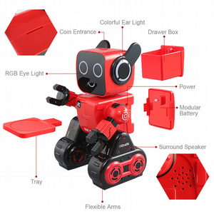 Niños RC Robot 2,4G inteligente táctil sonido interacción gesto Sensor Control moneda Banco Robot juguete para niños - Product Image 4