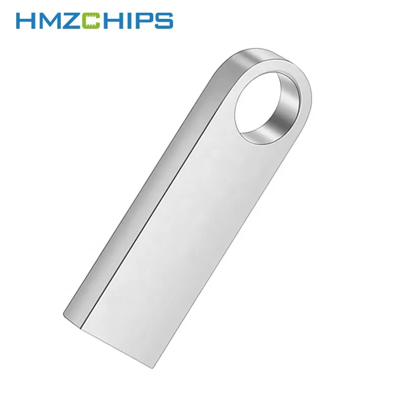 HMZCHIPS stik memori USB 3.0, pena Drive logam kecepatan tinggi 8GB 32GB 64GB tahan air