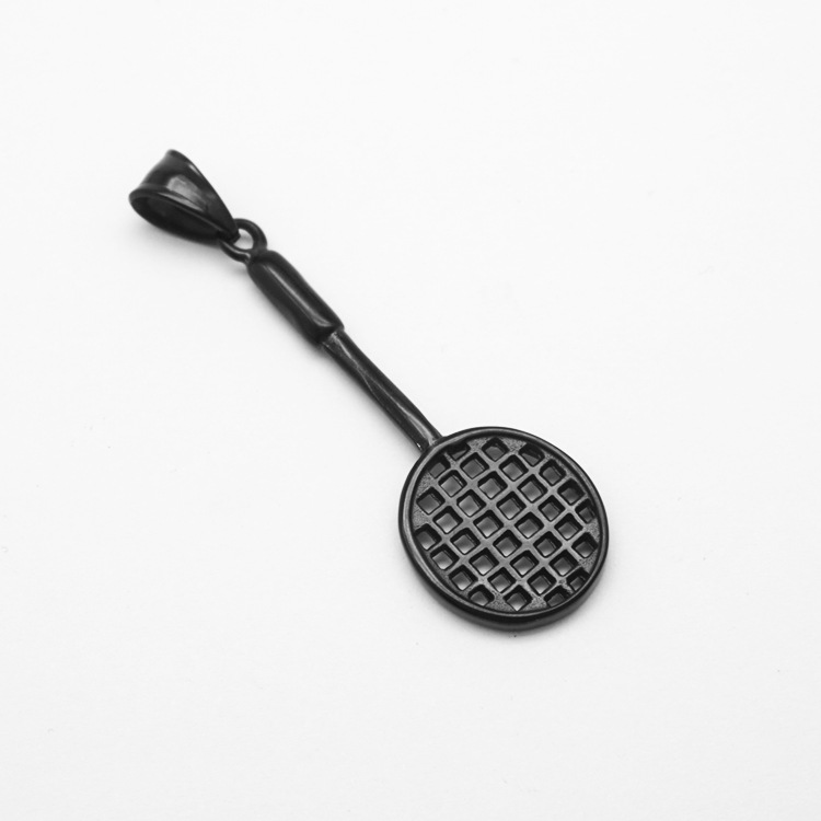 Colgante único negro