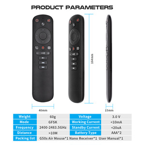 G50SインテリジェントボイスフライングリスUSB2.4Gリモコン内蔵ジャイロスコープ - Product Image 3