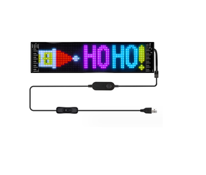 屋外LEDスクリーン防水フルカラーフレキシブルスクロールフレキシブルカーLEDライトサインボード携帯電話アプリコントロール屋内 - Product Image 2