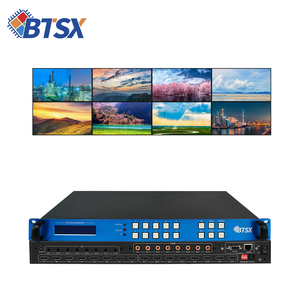 Bitvisus 8x8 4K 60Hz HDMI Matrix Switcher Splitter HDCP2.2/1,4 Smart EDID IR Control RS232 TCP/IP