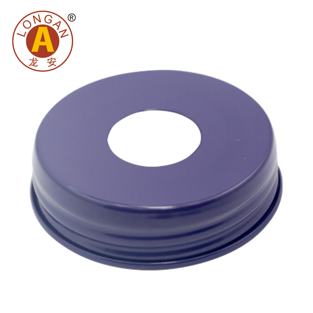 Couvercle de pot Mason violet