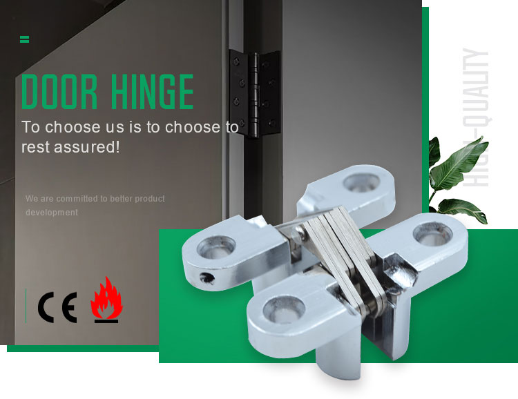 Doorplus CE Certification Stainless Steel Zinc Alloy 180 Degree Adjustable Cross Folding Door Hinge