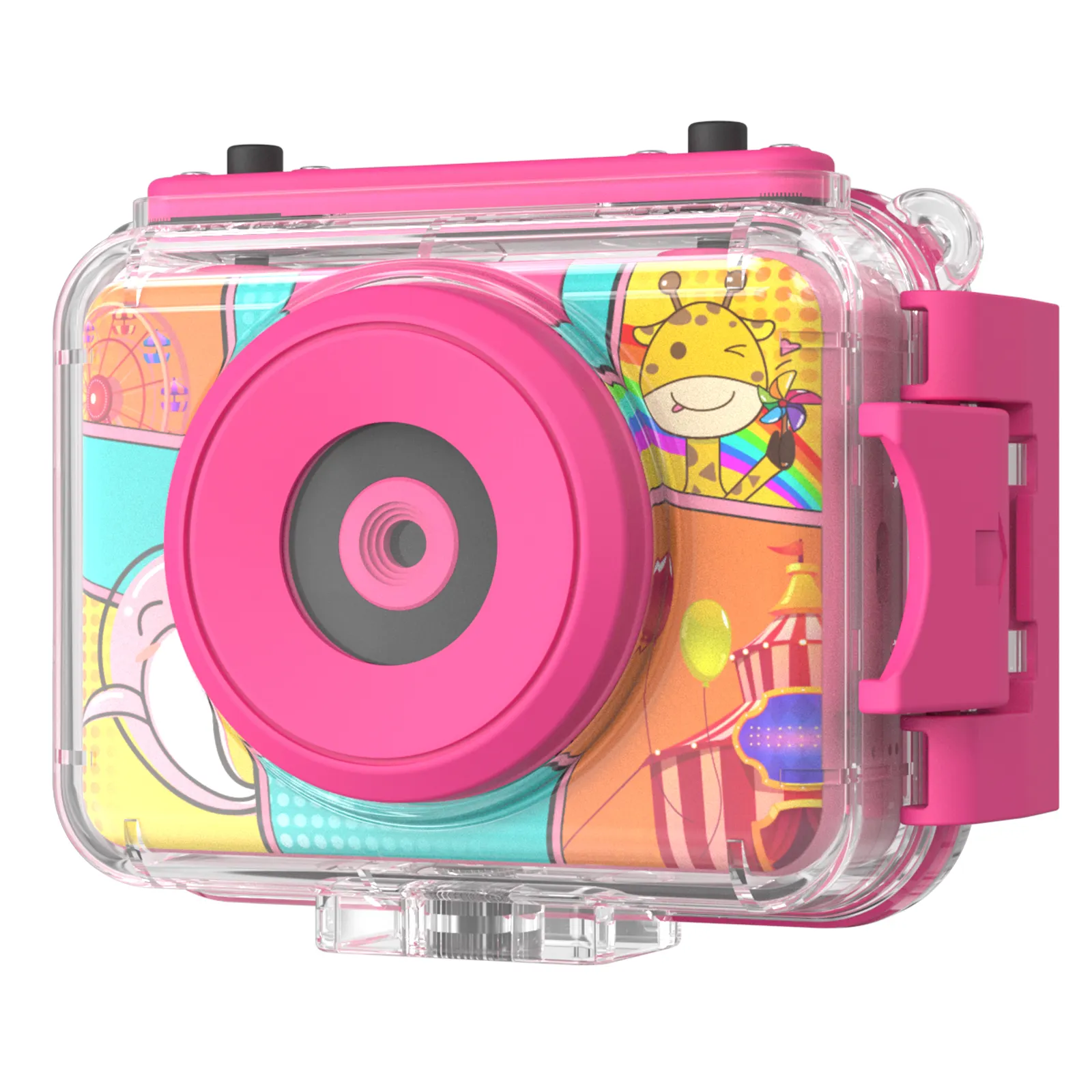 كاميرا لعبة للأطفال بسعر المصنع كاميرا رقمية للأطفال مضادة للماء كاميرا سيلفي 1080P للأولاد والبنات هدايا أعياد الميلاد
