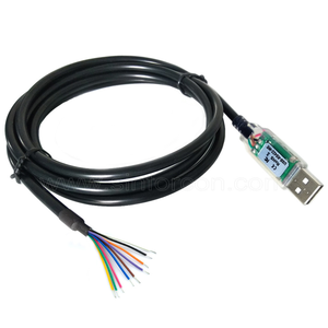 RS422 FTDI USB เรา1800 5000 BT สาย USB ไปยัง RS422อนุกรม1.8ม. 5ม. สาย1394 USB to RS422ปลายสาย embedd สำหรับพีซี - Product Image 5