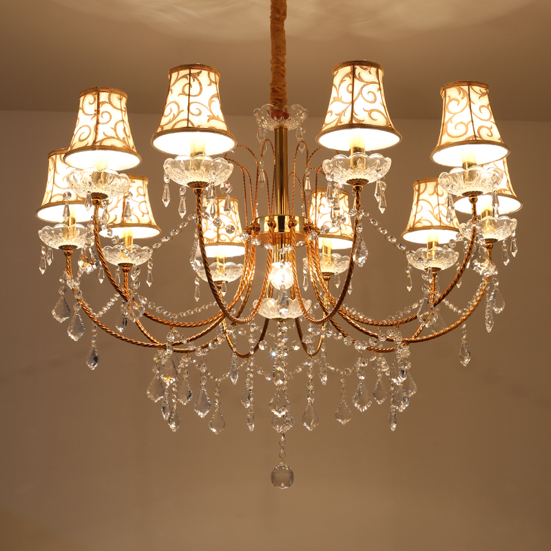 10 Lights with lampshades