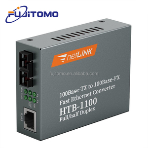 HTB 1100 medya dönüştürücü dubleks 2sc fiber HTB-1100S 10/100M base TX 100 base FX çok modlu D bağlantı medya dönüştürücü - Product Image 2